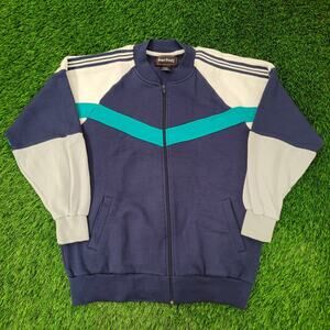 Vintage 90s Royal-Knight Track Jacket XL 24x28 Blue White